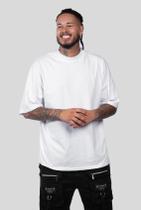 Oversized Confort Masculina 100% Algodão Manga Curta Branca Oversized Confort Masculina 100% Algodão Manga Curta Branca