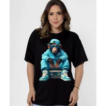Oversized Feminina Camiseta Comprida Academia Treino Musculação Rei Leão Oversized Feminina Camiseta Comprida Academia Treino Musculação Rei Leão
