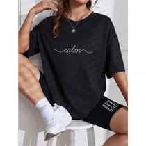 Oversized Feminina Camiseta Comprida Academia Treino Musculação Rei Leão Oversized Feminina Camiseta Comprida Academia Treino Musculação Rei Leão