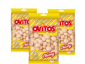 Ovinho de Amendoim Ovitos Chiang 150g - 3 Pacotes Ovinho de Amendoim Ovitos Chiang 150g - 3 Pacotes