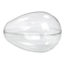 Ovinho De Páscoa G Horizontal 350g Em Acrílico Transparente - 4 Peças Ovinho De Páscoa G Horizontal 350g Em Acrílico Transparente - 4 Peças