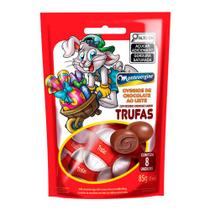 Ovinhos de Chocolate ao Leite Montevérgine com Recheio Cremoso Sabor Trufas 85g Ovinhos de Chocolate ao Leite Montevérgine com Recheio Cremoso Sabor Trufas 85g