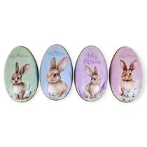 Ovinhos de Páscoa Metal Ovos Lembrancinhas Colecionáveis Cor:Realista Sortido Ovinhos de Páscoa Metal Ovos Lembrancinhas Colecionáveis Cor:Realista Sortido
