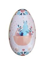 Ovo Coelho Páscoa Lata Decoração Porta Doce Chocolate Ovo Coelho Páscoa Lata Decoração Porta Doce Chocolate