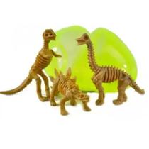 Ovo Com 3 Esqueletos De Dinossauros Dentro - Arkbrasil