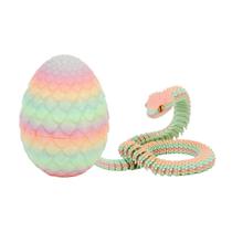 Ovo de cobra impresso em 3D da Fidget Toy com cobra dentro