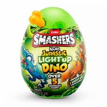Ovo de Dinossauro Zuru Smashers Nano Jurassic Light Up com 5 Surpresas 14cm Sortido F0213-2 - Fun
