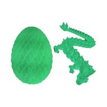 Ovo De Dragão Impresso Em 3D Com Dragão Articulado Móvel Giratório Ornamento De Mesa Brinquedo