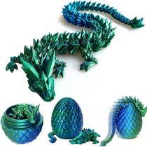 Ovo de dragão impresso em 3D Fidget Toy SANTIFY com dragão no interior