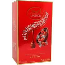 Ovo De Páscoa Chocolate Ao Leite Cremoso Lindt 235G + Trufas