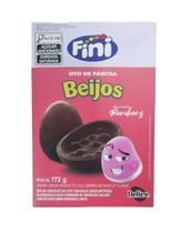 Ovo de Páscoa De Chocolate ao Leite e Fini Beijos 172g