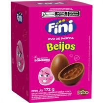 Ovo de Páscoa Delice Chocolate ao Leite 172g Recheado com Fini Beijos