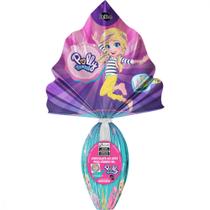 Ovo de Páscoa Delice Polly Infantil Chocolate ao Leite 80g com Tatuagem Sortida