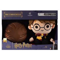 Ovo de Páscoa Harry Potter Pelúcia Harry 250g Cacau Show