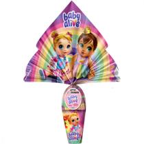 Ovo de Páscoa Montevergine Intantil Chocolate ao Leite com Copo Sortido de Brinde Baby Alive 80g Ovo de Páscoa Montevergine Intantil Chocolate ao Leite com Copo Sortido de Brinde Baby Alive 80g
