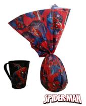 Ovo De Páscoa Spider Man - Homem Aranha Com Caneca