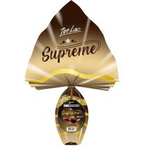 Ovo De Páscoa Supreme Chocolate Ao Leite Preto Pequeno Toc Mix Lac 125g Embalagem:Dourado
