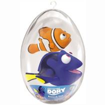 Ovo Grande com Boneco de Vinil Articulado Dory e Nemo - Lider