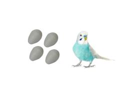 Ovo Indez Branco para Periquito - Unidade - Animalplast