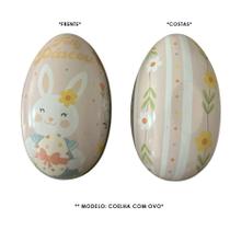 Ovo Porta Doces de Ferro 6,5x7x11cm Vila dos Coelhos