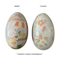 Ovo Porta Doces de Ferro 6,5x7x11cm Vila dos Coelhos