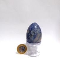 Ovo - Quartzo Azul 15P - 6 cm - Geologia BR