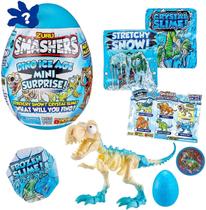 Ovo Surpresa Dinossauro - Dino Ice e Acessórios - Smashers