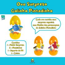 Ovo Surpresa Galinha Pintadinha c/ Massinha e Moldes - Super Toys