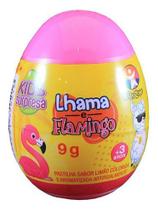 Ovo Surpresa Lhama & Flamingo Com 18 Unidades