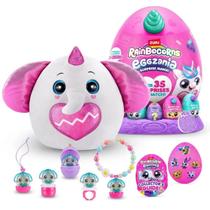 Ovo Surpresa Rainbocorns Eggzania Série 1 Azul - Fun Ovo Surpresa Rainbocorns Eggzania Série 1 Azul - Fun