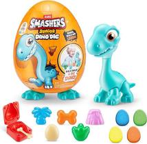 Ovo Surprise Smashers Junior Dino DIg Brontossauro Grande Com 1 Kg de Massa em 4 Cores - Fun