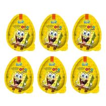 Ovo Toys Bob Esponja Surpresa 6 Unidades - 10g CADA Ovo Toys Bob Esponja Surpresa 6 Unidades - 10g CADA