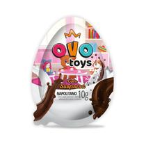 OVO TOYS MENINAS - kit com 12 unidades - chocolate napolitano OVO TOYS MENINAS - kit com 12 unidades - chocolate napolitano