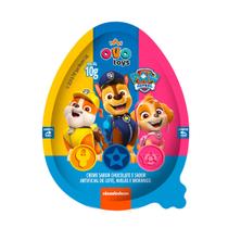 Ovo Toys Surpresa Creme Doce Brinquedo Patrulha Canina 10g