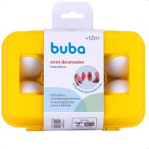 Ovos de Brinquedo Infantil +12m Interativo Geométrico Montagem Divertido Buba Ovos de Brinquedo Infantil +12m Interativo Geométrico Montagem Divertido Buba