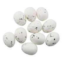 Ovos de codorna de espuma TAODAN Faux Spotted Craft Home Garden 20 unidades
