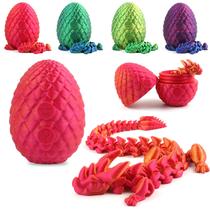 Ovos de dragão com dragão dentro de brinquedos Fidget impressos em 3D