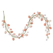 Ovos de Páscoa brancos de coral artificiais Garland Vickerman 152 cm Ovos de Páscoa brancos de coral artificiais Garland Vickerman 152 cm