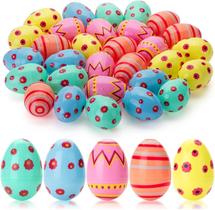 Ovos de Páscoa de plástico Jumbo CJYGEGE, pacote de 3 polegadas e 30