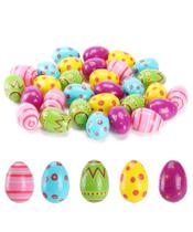 Ovos de Páscoa de plástico Mr. Pen, pacote com 30, 7,6 cm de altura, impressos Ovos de Páscoa de plástico Mr. Pen, pacote com 30, 7,6 cm de altura, impressos