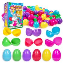 Ovos de Páscoa Giraffe, pacote com 150, plástico, cores variadas