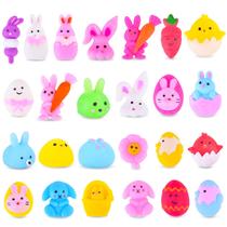 Ovos de Páscoa LEEHUR pré-preenchidos com Animal Mochi Squishy 30 unidades