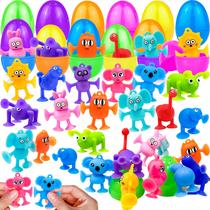 Ovos de Páscoa pré-preenchidos AMENON Animals Suction Cup Toys x24 Ovos de Páscoa pré-preenchidos AMENON Animals Suction Cup Toys x24