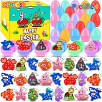 Ovos de Páscoa pré-preenchidos Kiss Monkey com brinquedos pop de animais marinhos Ovos de Páscoa pré-preenchidos Kiss Monkey com brinquedos pop de animais marinhos