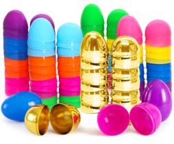 Ovos de Páscoa Taboom, kit com 26 unidades, 6 cm, fechamento de encaixe Ovos de Páscoa Taboom, kit com 26 unidades, 6 cm, fechamento de encaixe