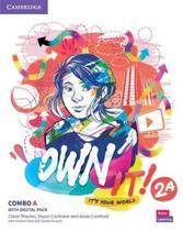 Own it! 2a combo students book and workbook with digital pack - CAMBRIDGE DO BRASIL