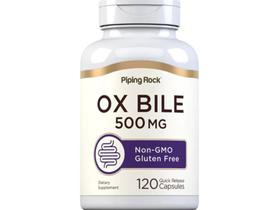 Ox Bile 500mg 120 Capsulas Sais Biliares Bovino Importado EUA