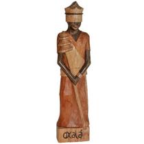 Oxalá em madeira de Sertânia arte 132