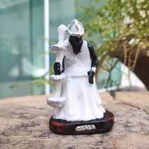 Oxalá Oxalufã Imagem Em Resina Orixá Umbanda 9 Cm