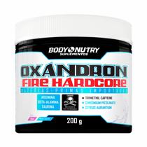Oxandron Fire Hardcore Pre Treino Pote 200g Arginina, Beta Alanina, Taurina, Chromium Picolinate e Citrus Aurantium